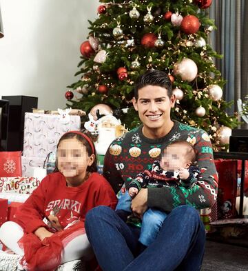 AS takes a look at how some of football's biggest names are enjoying the Christmas period with their friends and family.