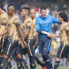 Pumas no era líder en solitario desde el Apertura 2015