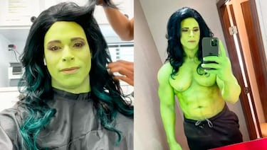Sale a la luz el actor y culturista que dio vida a la Hulka retro en She-Hulk: sorprendentes fotos del set