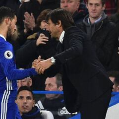Conte trastocaría el sueño de Hazard con el Real Madrid