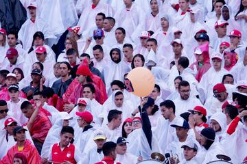 Hubo 28 mil aficionados para este clásico de rojos que se jugó en Bogotá despúes de seis años.