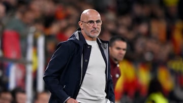 Soccer Football - International Friendly - Spain v Serbia - Estadio de la Ceramica, Villarreal, Spain - March 27, 2026 Spain coach Luis de la Fuente REUTERS/Pablo Morano