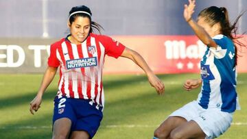 Tras el triunfo del Atlético de Madrid Femenino contra el Real Betis de la lateral mexicana, el club colchonero lidera la tabla general de la Iberdrola.