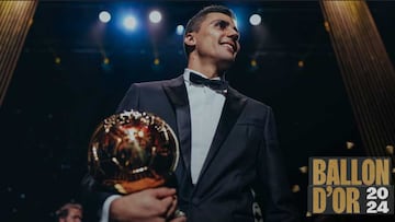 Rodri ‘vuelve’ a ganar el Balón de Oro