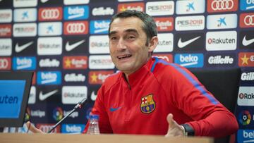 16/04/18 FC BARCELONA RUEDA DE PRENSA DE ERNESTO VALVERDE