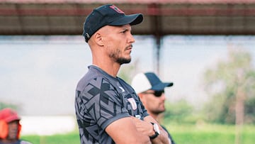 David González, DT de América, analiza victoria ante Bucaramanga en Sudamericana.