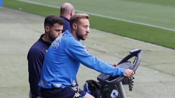 Víctor Narro se operó de una fractura de nariz.