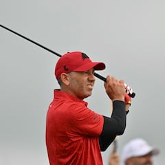 Sergio García revienta en el Open y rompe su driver
