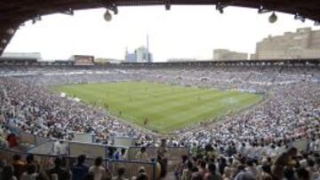 La Romareda, estadio de f&uacute;tbol del Real Zaragoza.