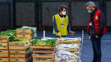 Mestalla ser&aacute; la sede de distribuci&oacute;n de alimentos.