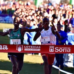 Kwizera y Amebaw ganan en Soria