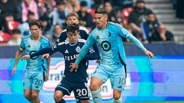 La MLS aún espera por la mejor versión de James Rodríguez