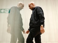 FOTODELDÍA MADRID, 10/03/2026.- El entrenador del Manchester City, el español Pep Guardiola, durante la rueda de prensa ofrecida en la víspera del partido de ida de octavos de final de la Liga de Campeones de fútbol que enfrenta a su equipo al Real Madrid, este martes en el estadio Santiago Bernabéu. EFE/ Rodrigo Jiménez