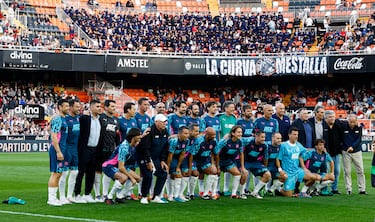 El equipo al completo de leyendas de la AFE.