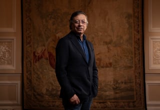 Gustavo Petro, en la Casa de Nariño, en Bogotá, el 8 de enero de 2026.