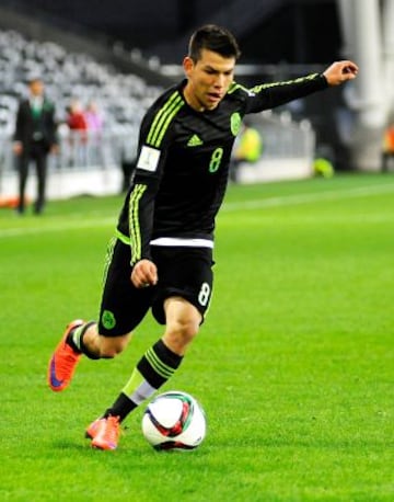 Hirving Lozano (21 años)  Club: Pachuca