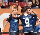 Vargas fue determinante en el primer triunfo del Hoffenheim