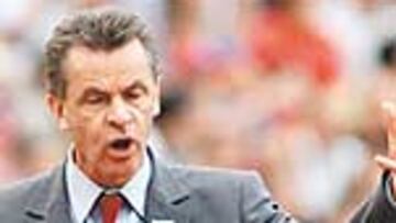 <b>NO A ALEMANIA. </b>Hitzfeld no será el selecccionador en el Mundial.