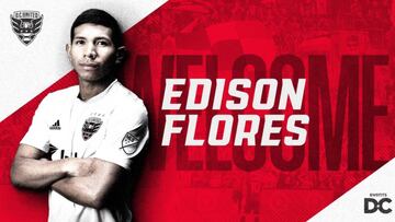 OFICIAL: Edison Flores ficha por DC United