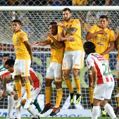 Necaxa – Tigres (1-1): Resumen del partido y goles