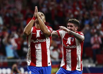 2-0. Luis Suárez celebra el segundo gol.