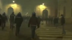Tensión en Roma: así acabaron las protestas contra el toque de queda