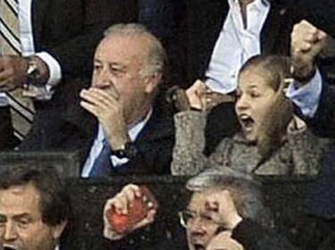 ?Es la infanta Sofa del Real Madrid y Leonor del Atltico?