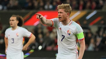 The Manchester City star was involved in all three goals in the Red Devils’ impressive 3-2 win over Germany.