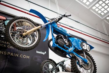 Bultaco Pursang MK11 de Toni Elías, usada en el Mundial de 125cc de motocross en 1978.