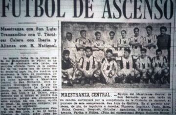 Maestranza Central fue fundado en 1923 y desapareció en 1956, al fusionarse con San Bernardo FC y fundar a San Bernardo Central. El club estaba asociado a la Maestranza Central de la Empresa de los Ferrocarriles del Estado y jugó tres temporadas en la actual Primera B: 1952-1953 y 1955.