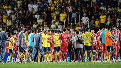 Necaxa y América estuvieron cerca de un problema grande