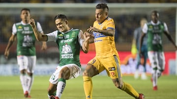 Sigue la retransmisión del Tigres vs León en vivo online, encuentro de Cuartos de Final del Apertura de la Liga MX, que se jugará hoy, 25 de noviembre a las 19:00 horas en el estadio Universitario.