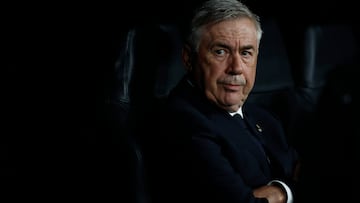 Carlo Ancelotti, entrenador del Real Madrid.