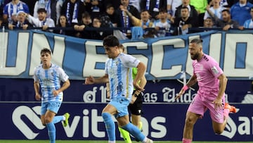 Málaga- Eldense de la primera vuelta.