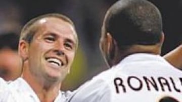 <b>PAREJA LETAL. </b>Owen y Ronaldo han festejado entre los dos 16 goles, sumando todas las competiciones, en lo que va de la presente temporada.