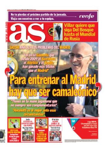Las portadas de AS de septiembre
