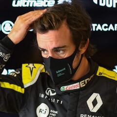 Champán para Alonso