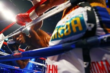 Combate entre Manny Pacquiao y Timothy Bradley Jr. en las Vegas por el título de peso welter de la Organización Mundial de Boxeo.