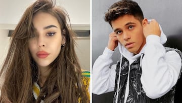 Danna Paola y su novio se divierten interpretando canciones de Justin Bieber