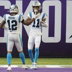 DJ Moore, Curtis Samuel y otros seis Panthers van a la lista COVID