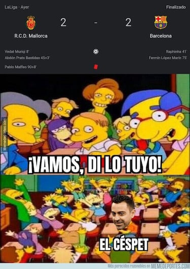 Barcelona y Real Madrid, protagonistas de los mejores memes de la jornada