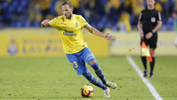 Dani Castellano, primera baja de Las Palmas