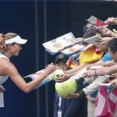 Garbiñe Muguruza, primera 'maestra' española en 15 años