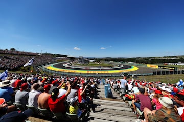 Circuito de Hungaroring en Budapest.