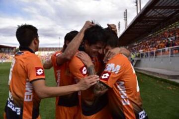 Miércoles 8 de julio, 16:00 horas, Estadio Zorros del Desierto, Grupo 1. Cobreloa jugará de local ante San Marcos.