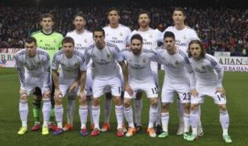 Las imágenes del Atlético de Madrid- Real Madrid
