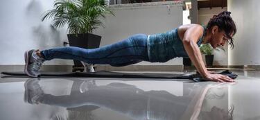 Entrenando en el sal¨®n