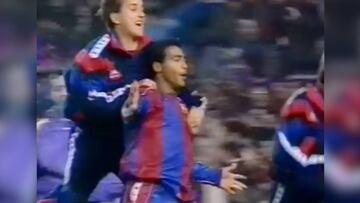 La locura del Barça-Atleti: el 5-3, un Romario genial, 4 rojas y una liebre suelta en el Camp Nou