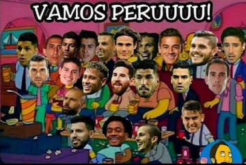 Los memes que dejó la derrota de Chile ante Perú en semis