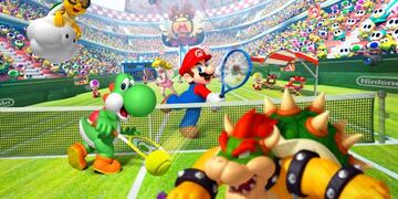 Captura de pantalla - Mario Tennis 3DS (3DS)